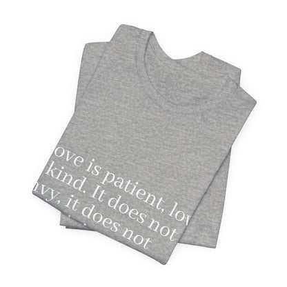 Unisex Jersey Short Sleeve Tee